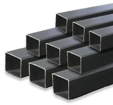 Besi Hollow Stal Hitam S 4x4x2mm