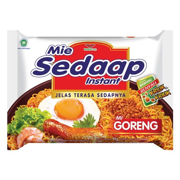 MIE SEDAAP GORENG 90GR