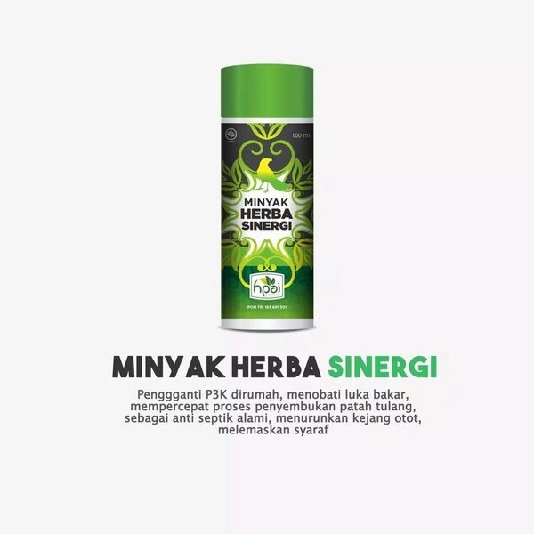 Minyak herba sinergi produk HNI