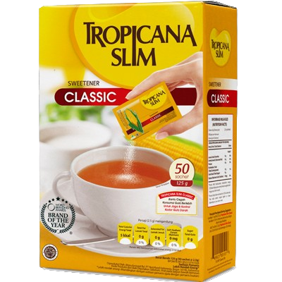 TS SWEETENER DUS 50X2-5GR 125GR