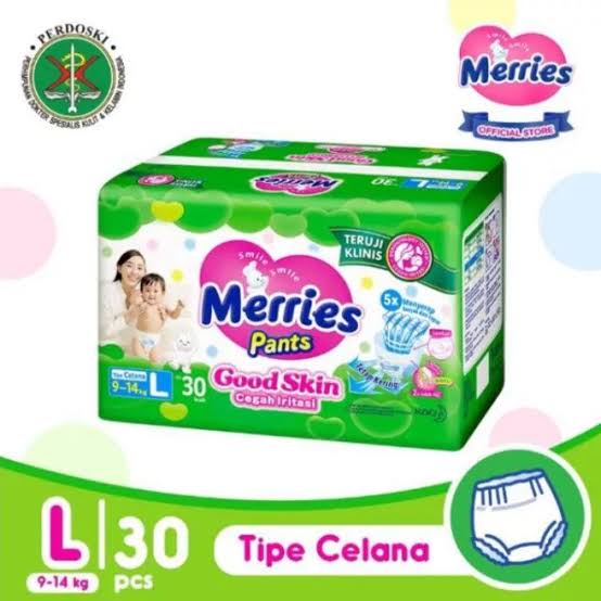 Pampers merries L