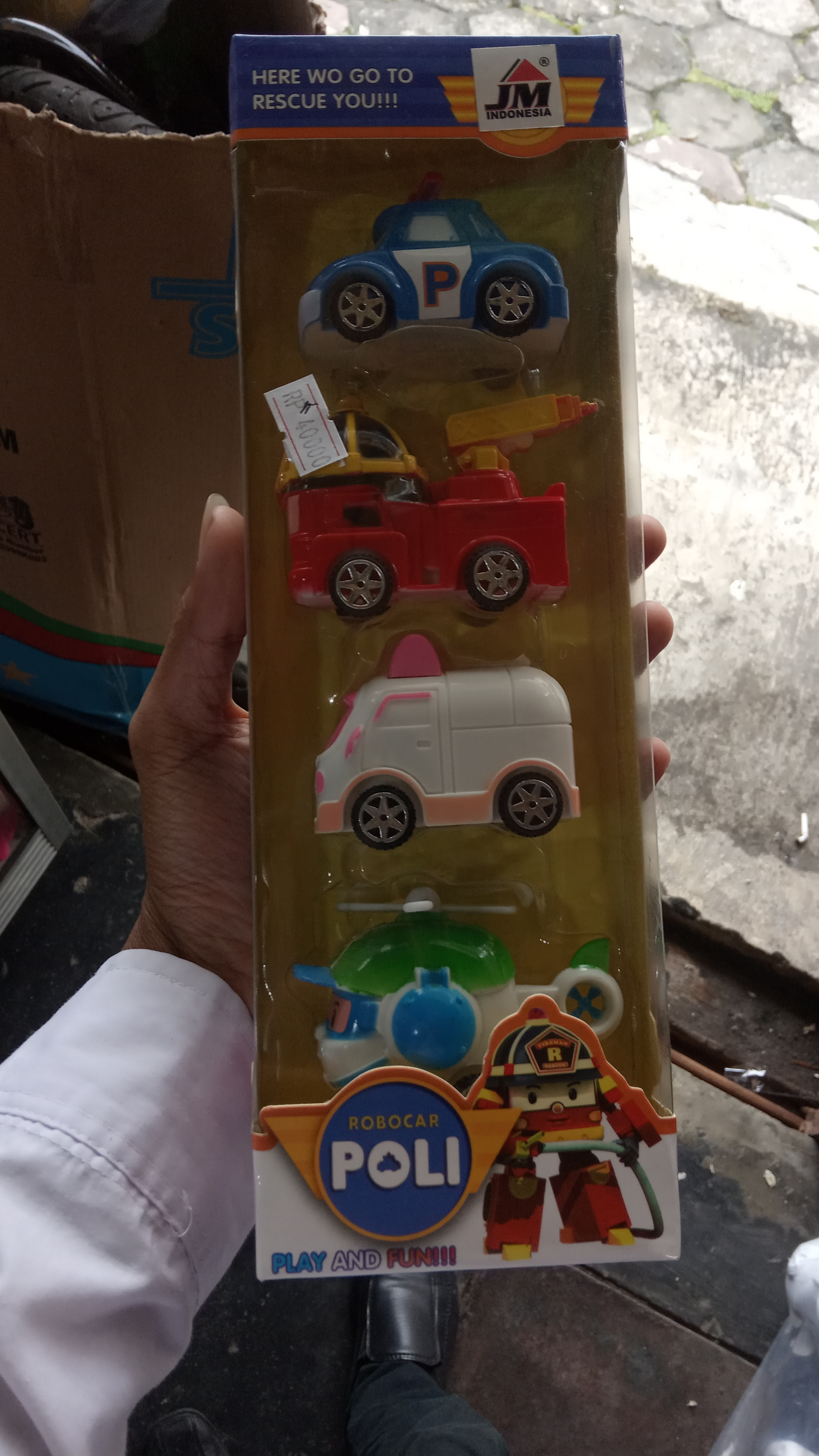 Robot car poli
