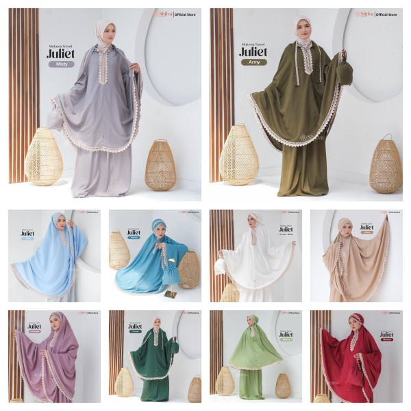 Mukena katun renda