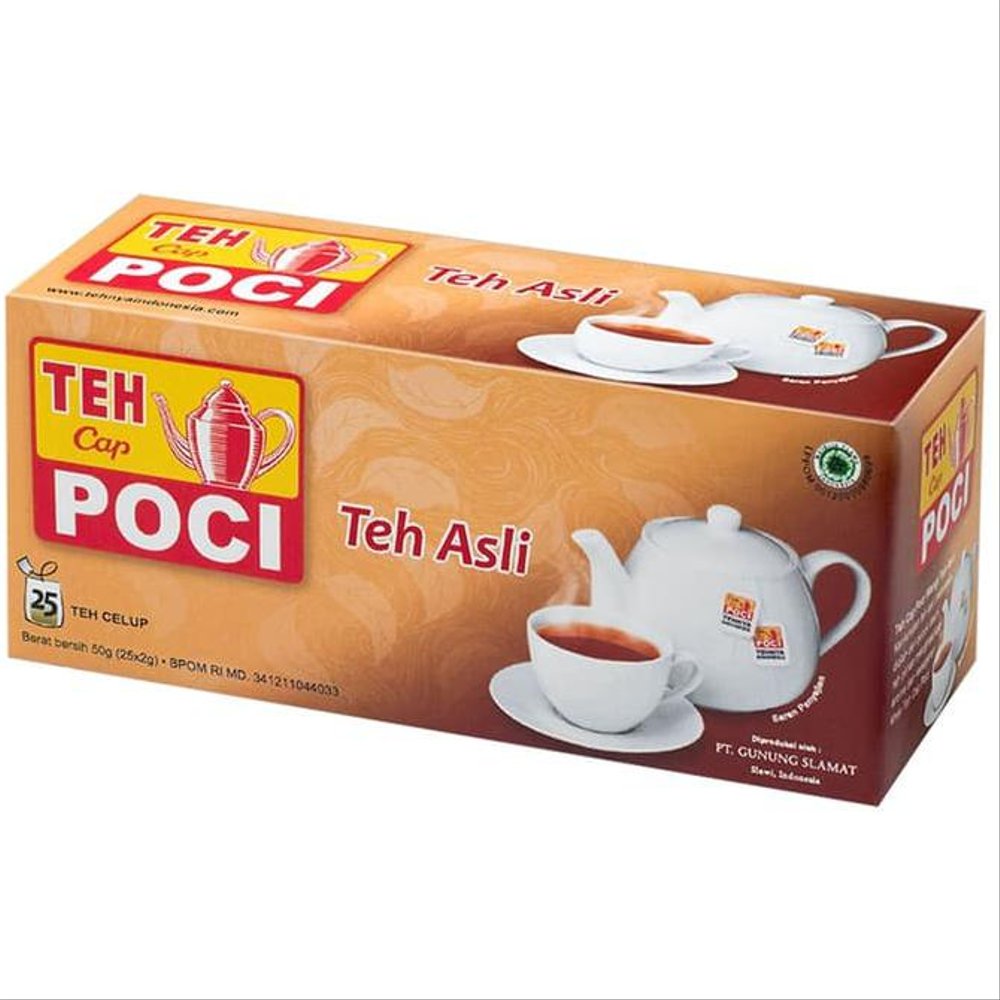 POCI TEH CELUP ASLI 25S 50GR