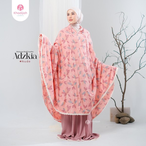 Mukena jumbo motif adzkia