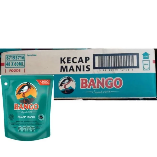 BANGO KECAP MANIS 60ML1 KARTON ( 48 PCS )