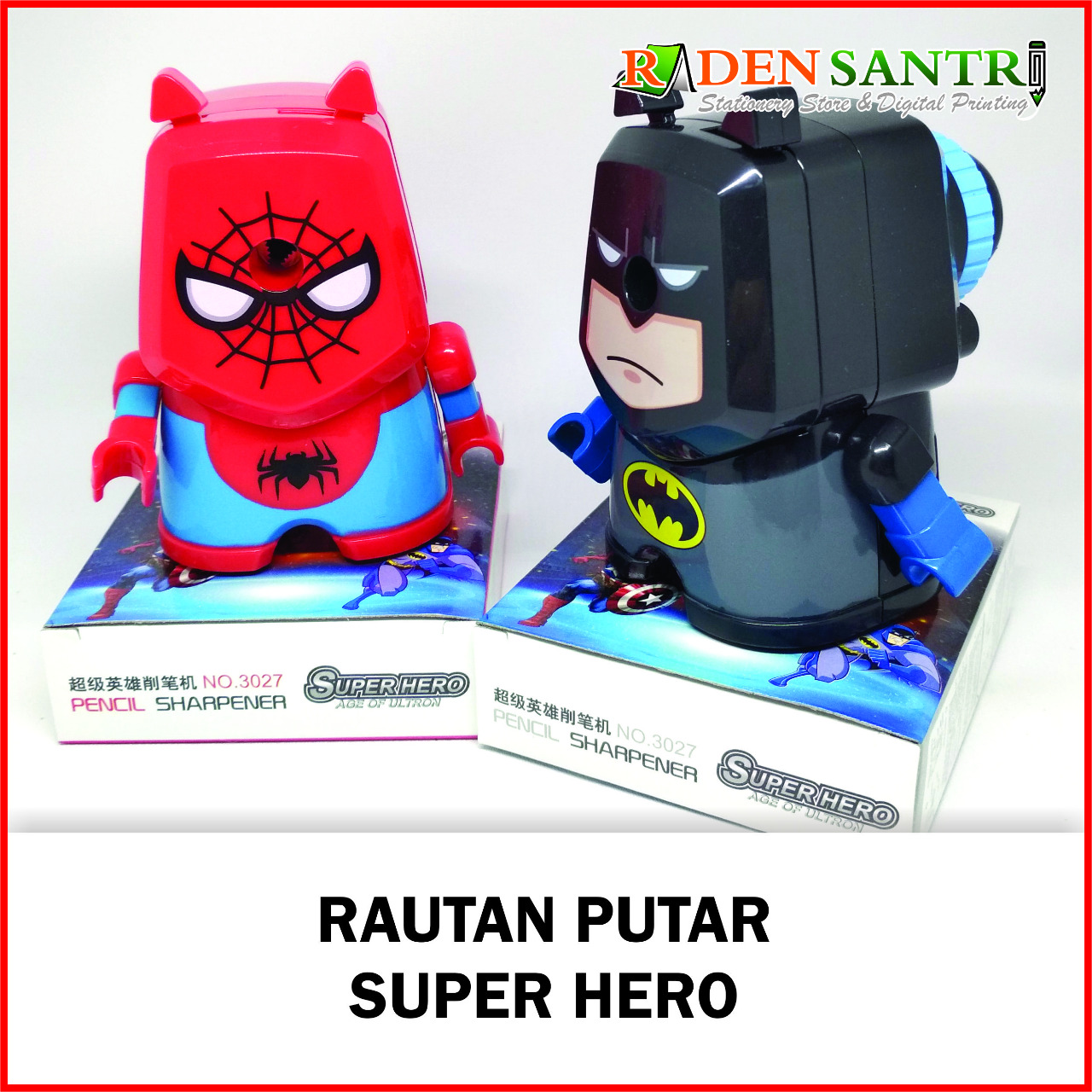 rautan putar super hero