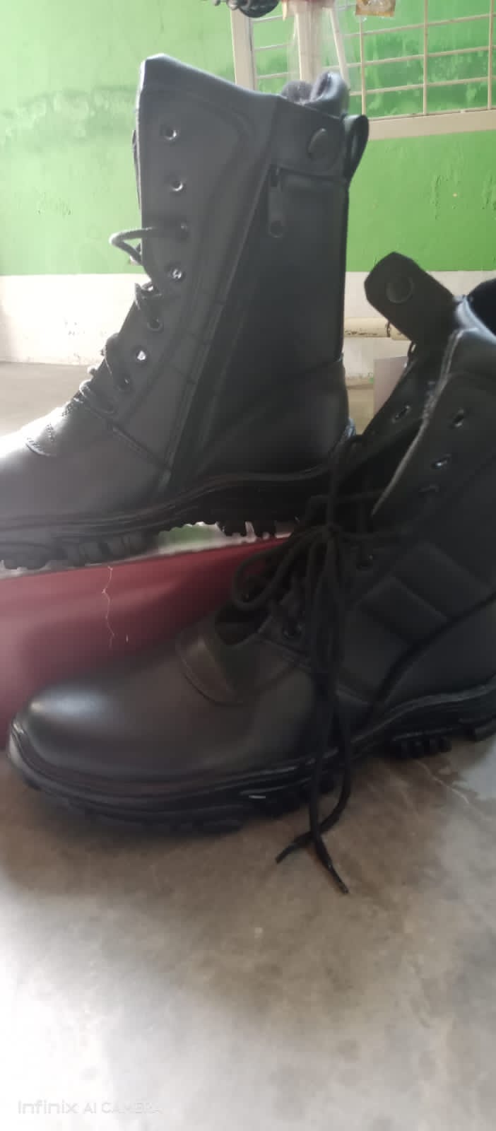 Sepatu PDL standar TNI AD