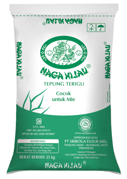 Tepung naga hijau