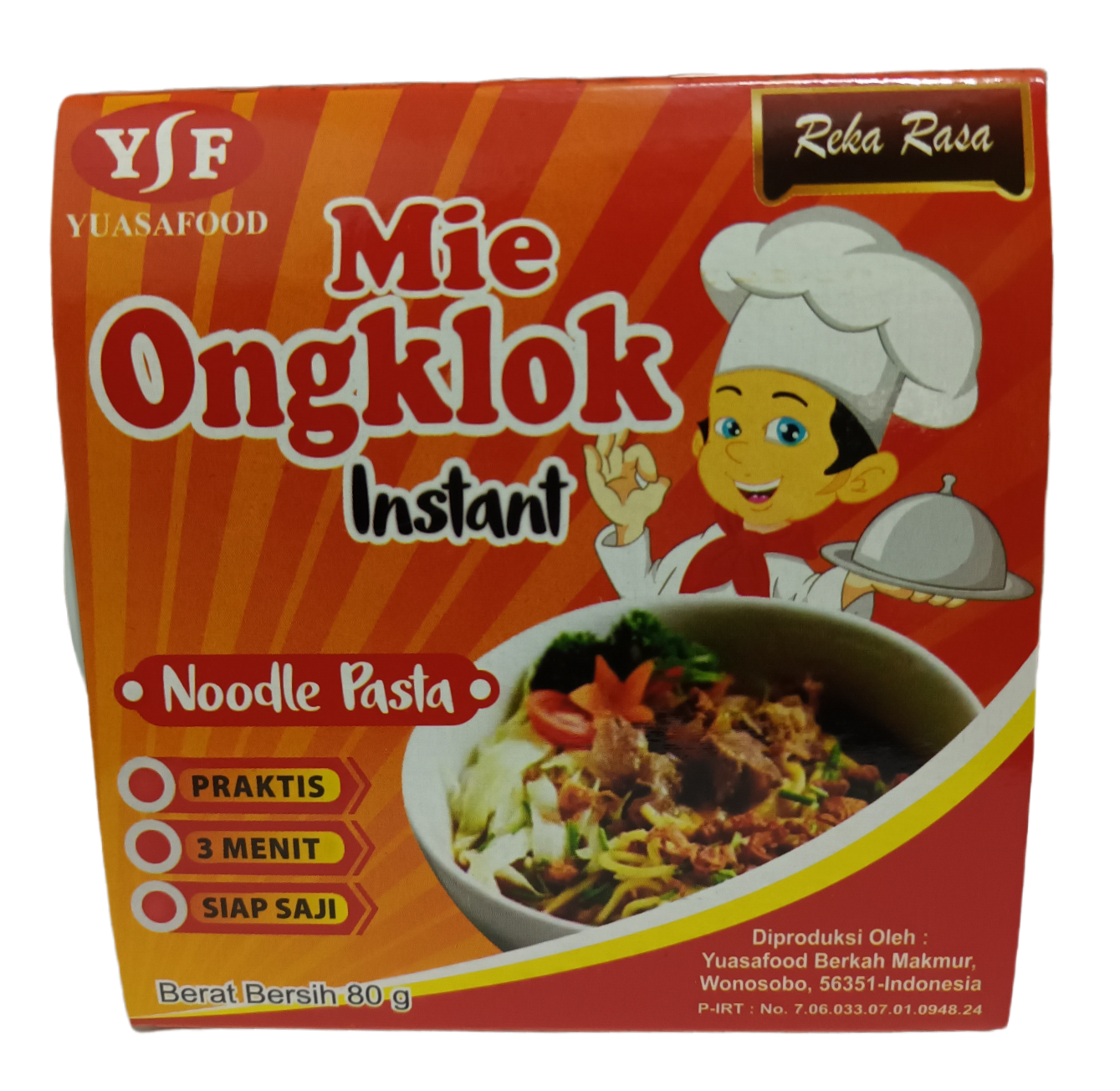 Mie Ingklok Instant Reka Rasa