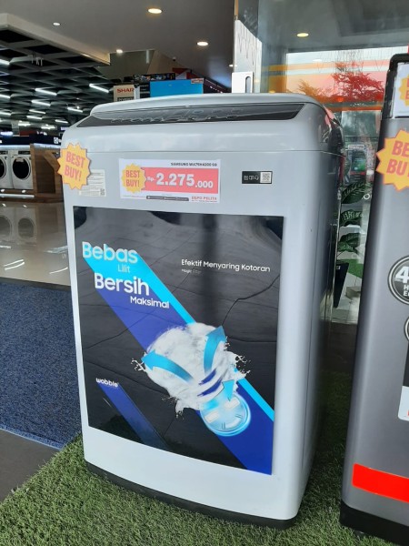 Mesin Cuci Samsung Top Loading WA75H4200SG
