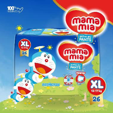 Pampers mamamia XL