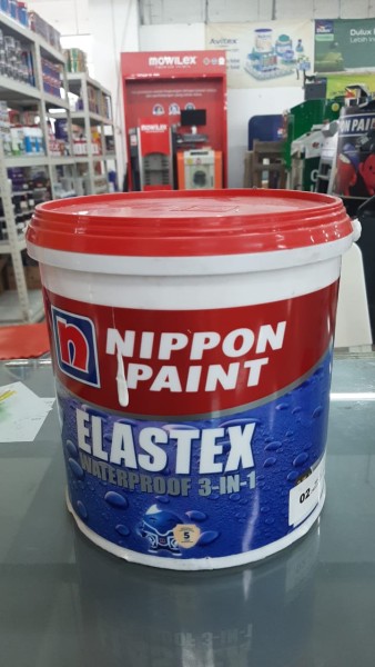 Cat Nippon Paint Exterior 4kg (Putih)