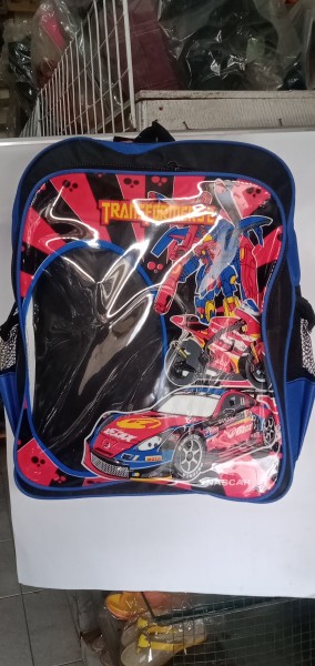 Tas anak transformer berhadiah robot