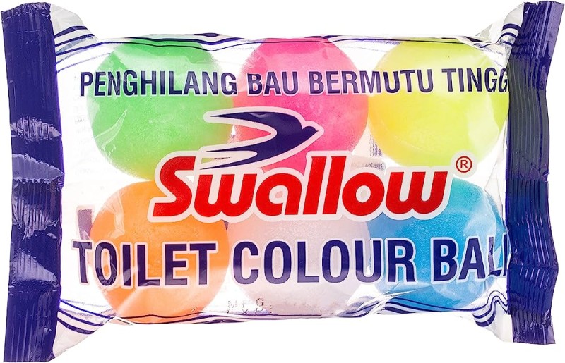 SWALLOW TOILET BALL COLOUR ISI 6