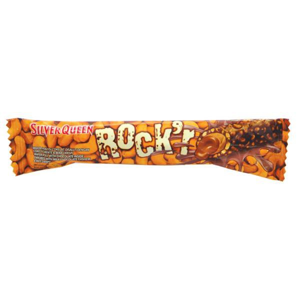 SILVER QUEEN MILK CHOC ROCKR 22GR