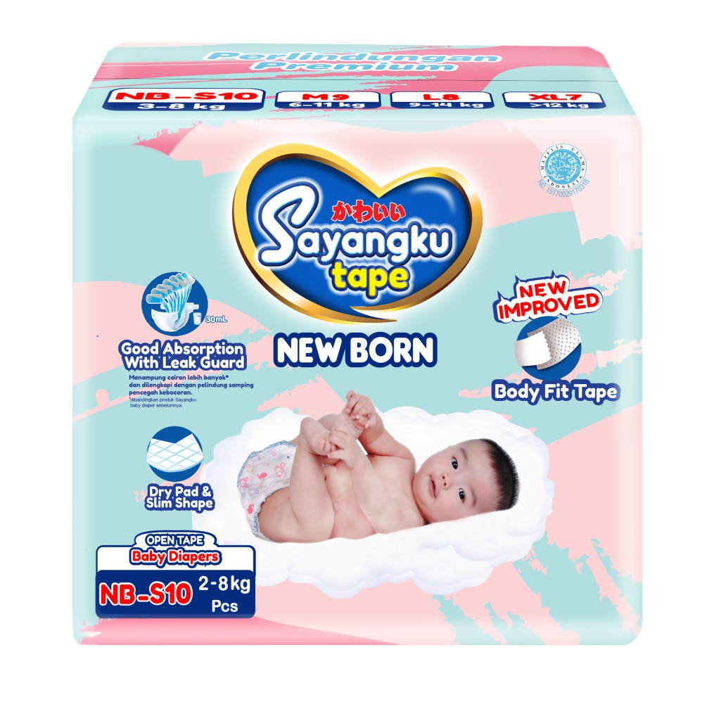 SAYANGKU BABY DIAPERS S10