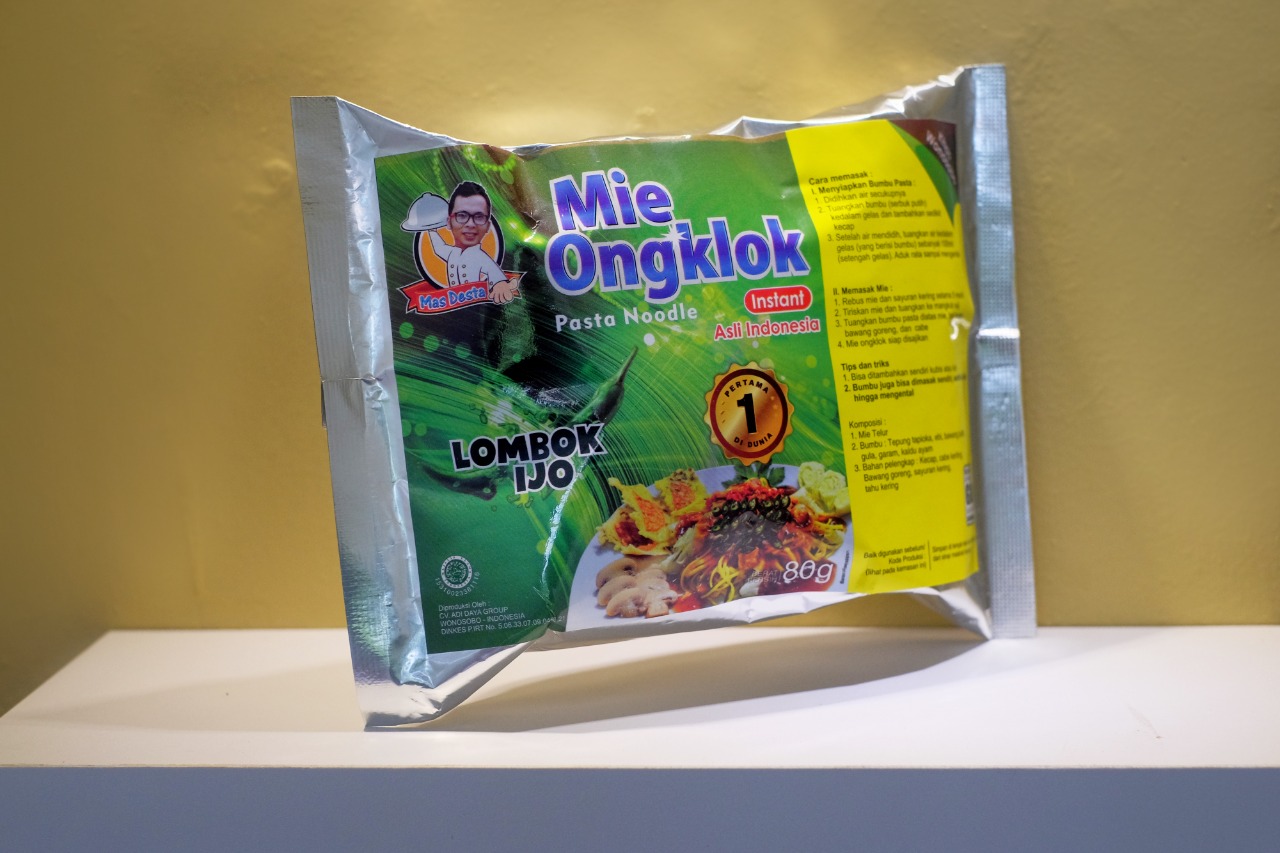 mie ongklok rasa lombok ijo