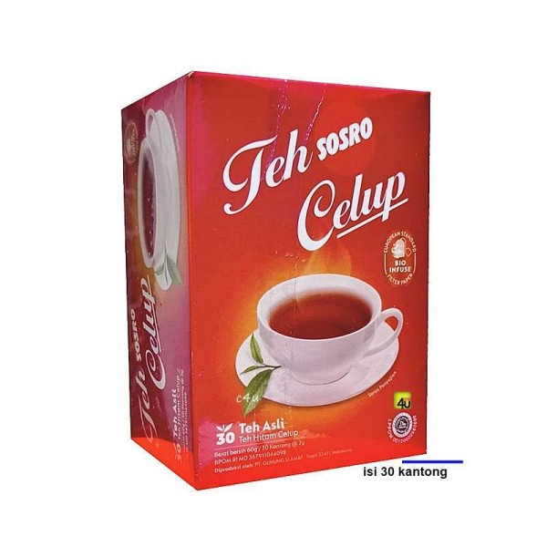 Teh sosro celup 30s