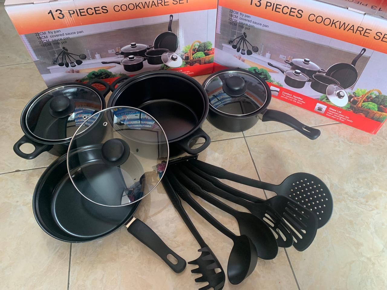 Cookware hitam set