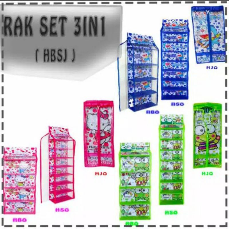 Rak 3 set