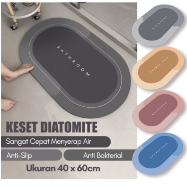 Keset Diatomite Alas Karet