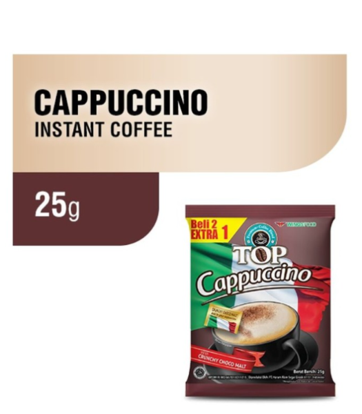 TOP KOPI CAPPUCCINO 25GR