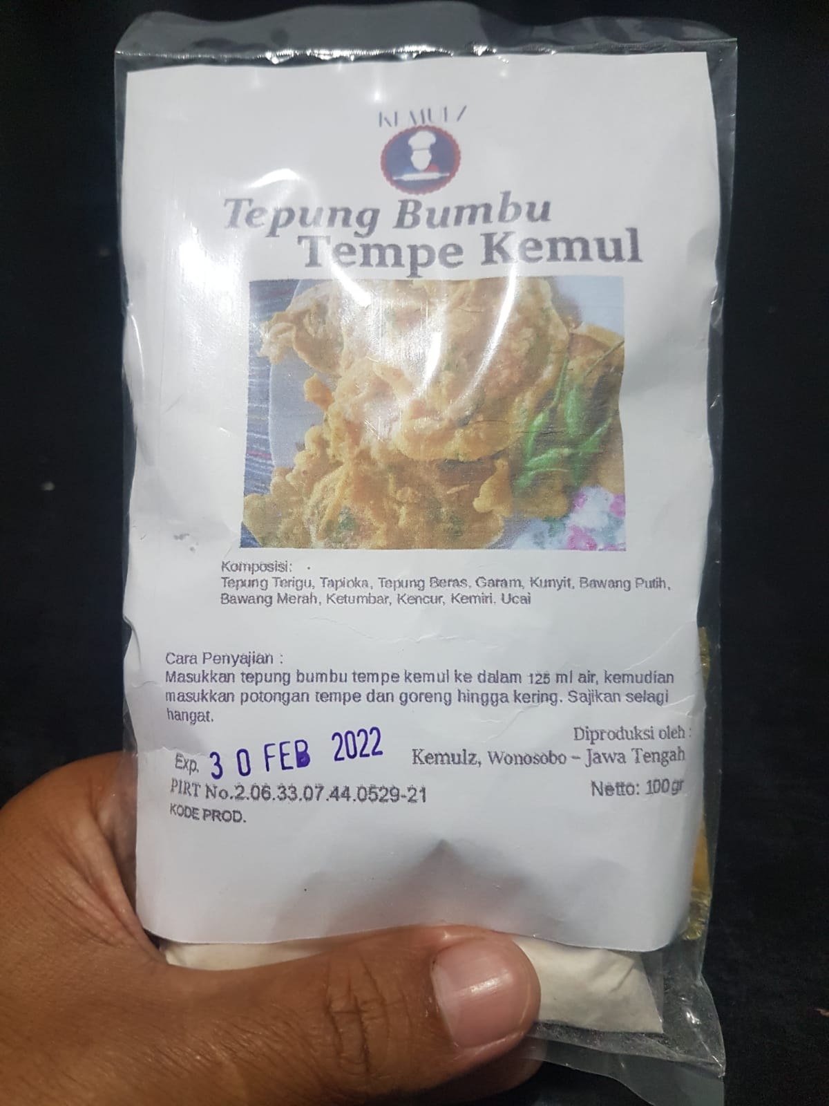 Tepung Bumbu Tempe Kemul