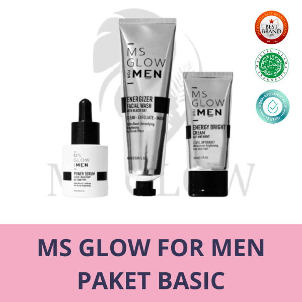 MS Glow Men Paket Wajah