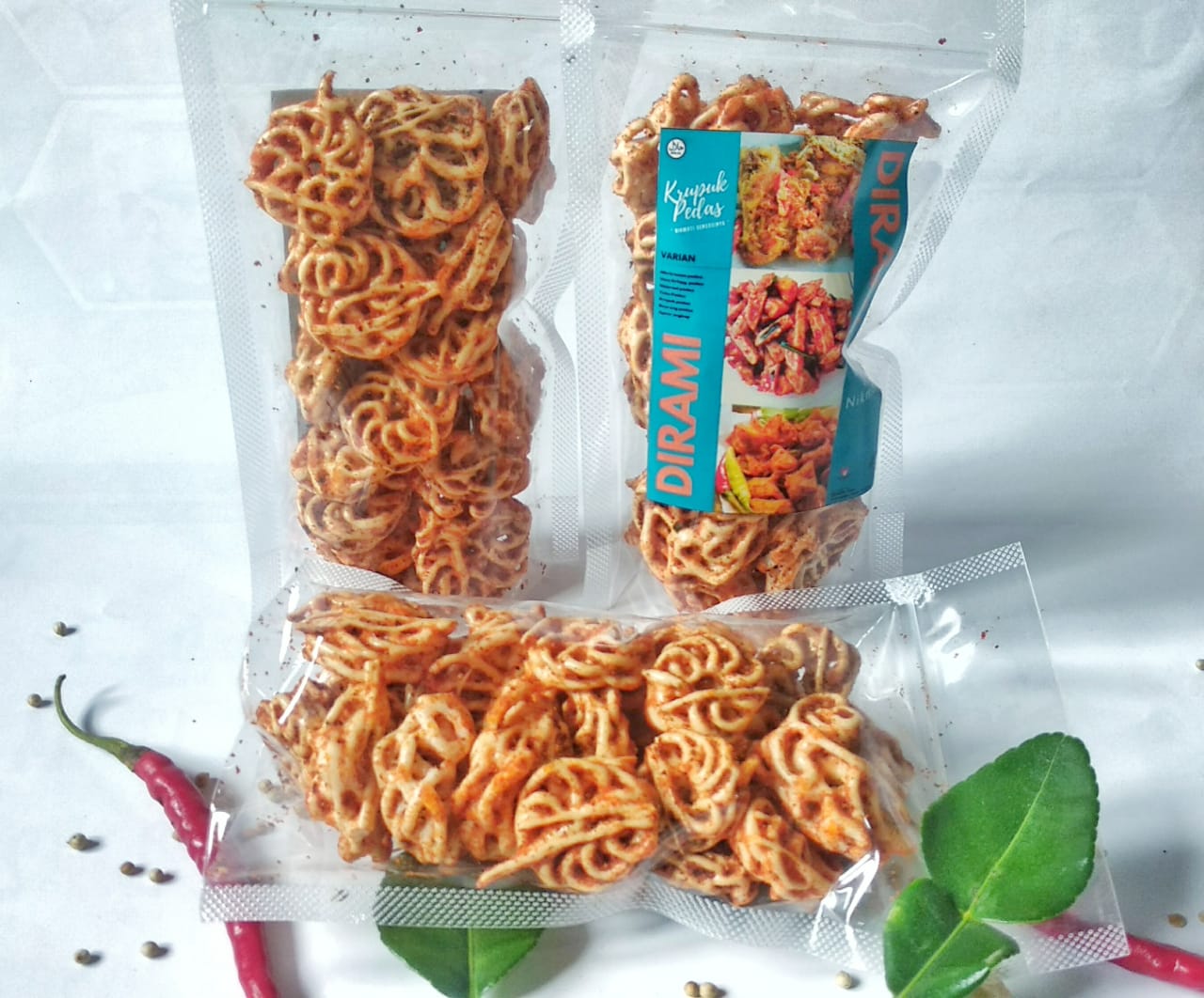 krupuk pedas