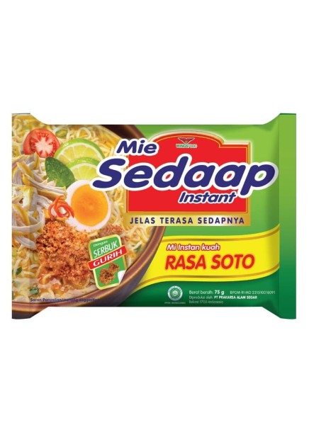 MIE SEDAAP KUAH RS SOTO 70GR MKT