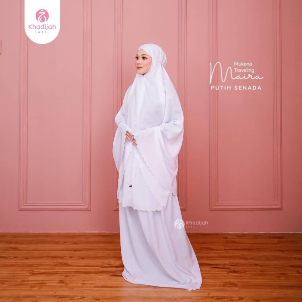 Mukena khadijah label maira